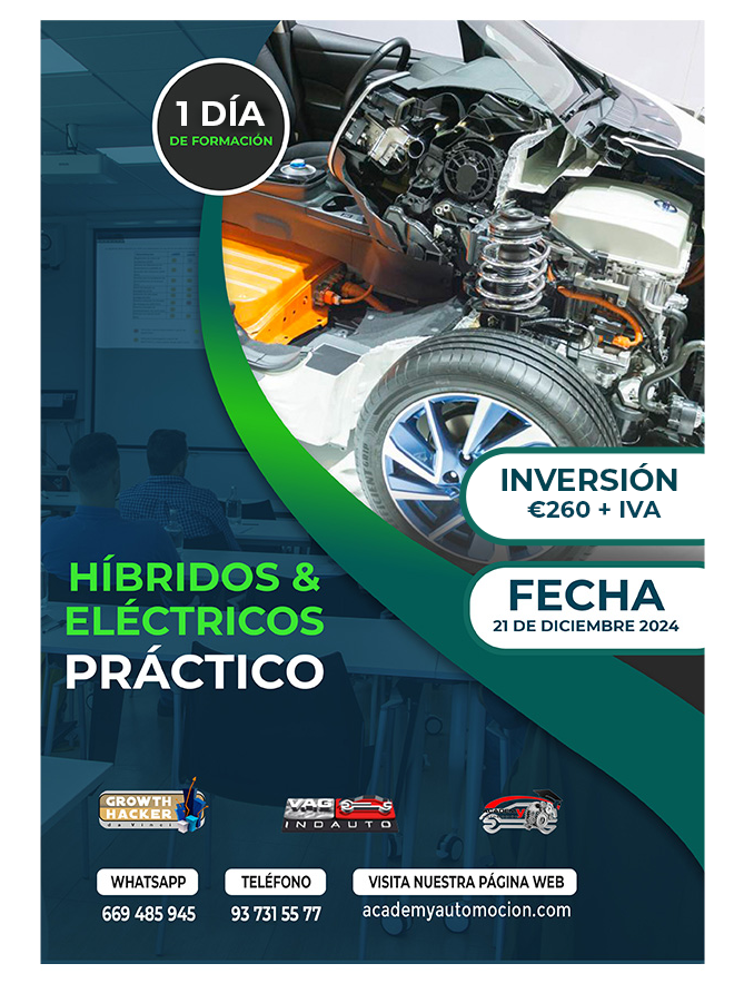 FORMACIÓN VEHÍCULOS ELÉCTRICOS E HÍBRIDOS PRÁCTICO